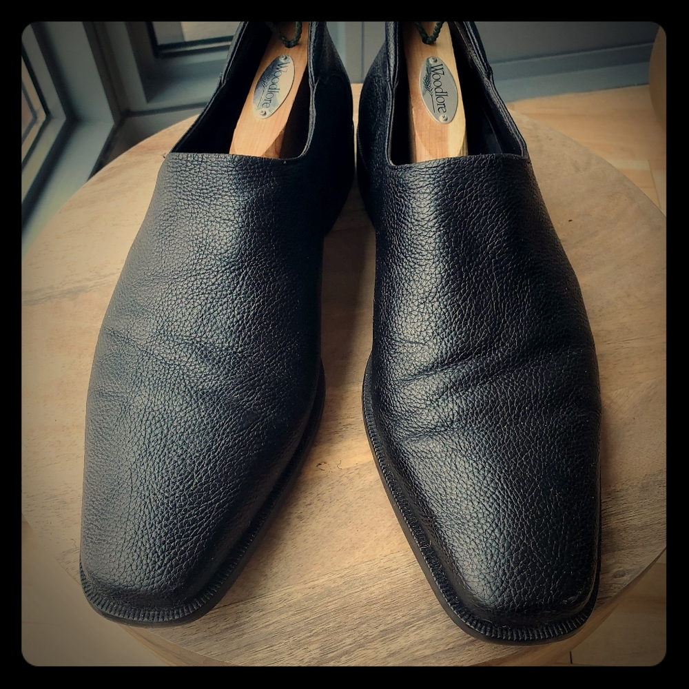 Donald J Pliner Rex Leather Loafers 9.5M